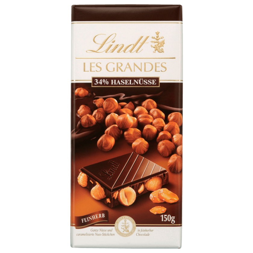Lindt Les Grandes Schokolade feinherb 150g